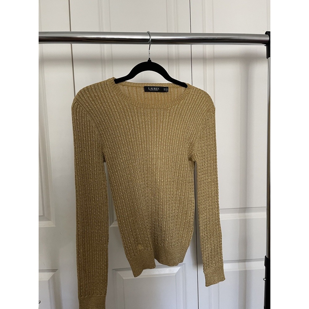 ralph lauren sweater women Knit PM M Classic Old Money Quiet Luxury‎ Neutral